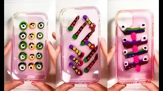 Painting a Phone Case with 10+ Colors 🌈✨ Ultra Satisfying