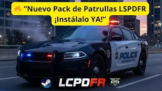 🚓 “Instala Este Pack de Patrullas en Minutos” #petición #lspdfr #gta5mods #steam #patrullas