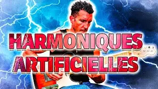 Comment faire de belles HARMONIQUES ARTIFICIELLES ? #GuitarVlog 22