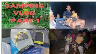 America-  లో స్నేహితులతో అడవిలో క్యాంపింగ్. Camping Vlog Part-1. #america #telugu #trending #camping