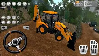 🔥 JCB 🚜 Heavy Construction Work | Bus Simulator Indonesia Game | Extreme Offroad Gameplay 2026 🎮
