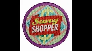Junior Badge   Savvy Shopper Badge