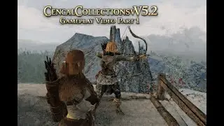 SkyrimAE CencalCollectionsV5.2 Gameplay Part1 3700+ Mods #gaming #game #games
