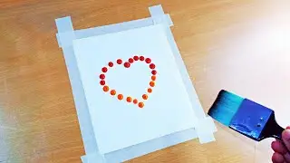 love couple acrylic painting | how to paint couple under the moonlight | moonlight scenery painting