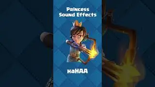 Clash Royale - All Princess voice lines #shorts #clashroyale #supercell
