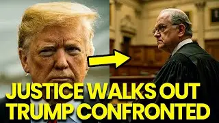 Trump Confronted as Supreme Court Justice WALKS OUT After Constitution Clash