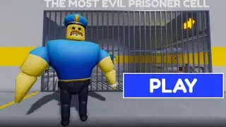 Muscle Barry's Prison Run in Roblox | Roblox Prison Escape