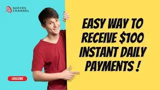 Easy Way To Receive $100 Instant Daily Payments (Quick System Pro!)