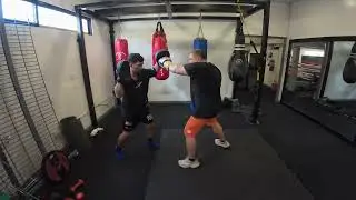 MITT TRAINING BOXING PRACTICE AC FITNESS ANGELES CITY PHILIPPINES