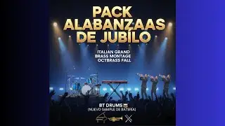 NUEVO PACK ALABANZAS DE JUBILO - NUEVO SAMPLE DE BATERIA . SAMPLES PARA YAMAHA Y MEDELI.