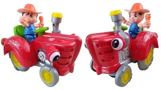 Trator divertio a pilha brinquedo infantil