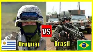 Uruguay vs. Brazil - Military Power Comparison 2024