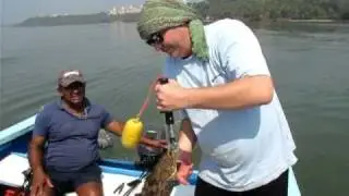 Fishing in Goa - Fishing with Tony @ Dona Paula - Melvin catch Grouper   2011