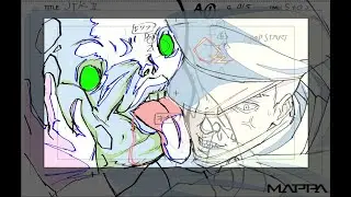 my layout animation for Jujutsu Kaisen #26