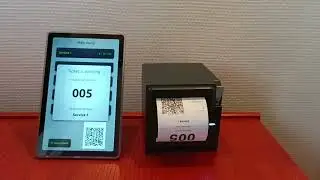 Q-net 7 - Android tablet with bluetooth dispenser