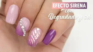 Tutorial EFECTO COLA DE SIRENA | Manicura24