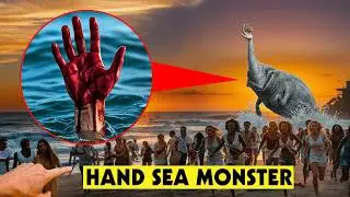 FUI PARA A PRAIA E ENCONTREI O HAND SEA MONSTER NA VIDA REAL!