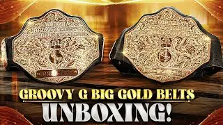 Let’s Unboxing Both Groovy G Big Gold Belts!