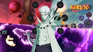 Obito Uchiha [ Ten Tails Jinchuriki ] - Full Skills! Official Preview! | Naruto Mobile
