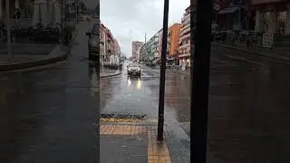 Benidorm- Light Rain  5|01|2026 #uk #rain #reels