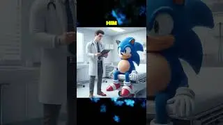 Did Sonic Get Pregnant? How Did This Happen? 🤔 #ai #sonic #shorts #toon