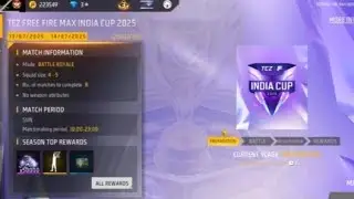 50000 diamond kaise milega free fire india cup me, free fire 😱