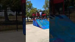 Dad & Daughter 🛹 #skateboarding #local #sk8 #park #dad #new #skate #reels #video #girls #skateboard