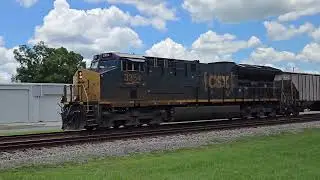 Tier 4 gevo leading manifest csx train folkston georgia