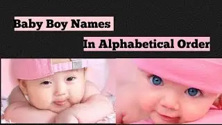 A to Z Letter Baby 👶Boy Names with Meaning |Popular Baby boy names|Trend Baby 👶Boy Names