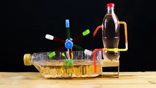 How to Make Water Wheel Without Electricity - Free Energy Water Pump With Aquarium