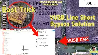 ALL MTK Short CPU Solution VUSB Line Short Bypass By MULTI REPAIRING LAB