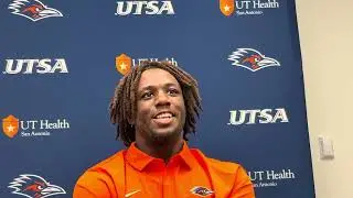 UTSA LB Shad Banks Media Day Interview 8.9.25