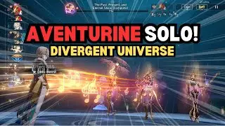 SOLO AVENTURINE VS DIVERGENT UNIVERSE! | Honkai Star Rail