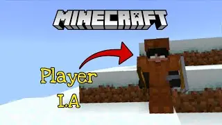 BOTs com I.A para treinar PVP no Minecraft PE 1.21+ | Bedrock addon