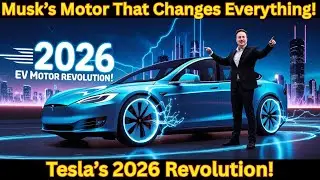 🚀 Илон Маск представил революционную технологию электромобилей 2026 года! 🔋