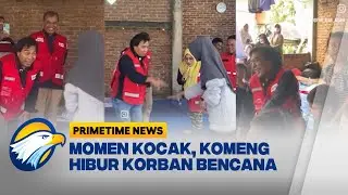 Komeng Hibur Anak-Anak Korban Banjir di Agam - [Primetime News]