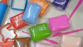 Unboxing|Doms|Modelling Clay and soft clay|Colourful Doms Clay|Clay Art Tools|#clay#art #shorts#doms