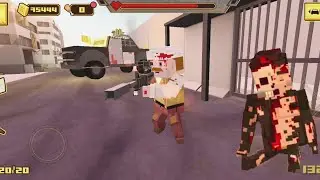 BLOCKAPOLYPSE Zombie Shooter - Save the Miltary Base | Survival Mode | Android Gameplay Mod APK