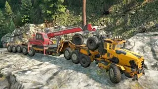 Heavy Duty Truck Transport CRANE - Snowrunner | Nintendo Switch