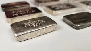 5 Ounce Engelhard Bars 9th-7th Series!