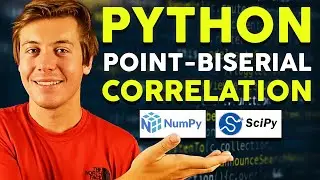 Коэффициент точечно-бисериальной корреляции в Python: пример кода с использованием Scipy