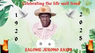 Celebrating the life well lived of Salome Jerono Sawe / 1920 to 2025. RIP