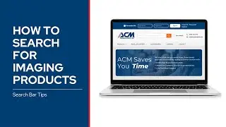ACM Imaging Products Search: Using the Search Bar
