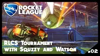 Pasta plays Rocket League RLCS tournament with Squiz & Watson Part 02 | Rocket League Tournament