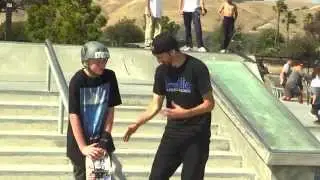 SKATEBOARD LESSONS   LANDING TREFLIPS