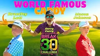 Брэнтли Лотт проводит турнир Break 30 с всемирно известным кэдди