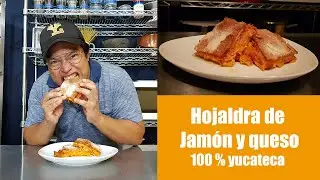 Hojaldras de jamón y queso 100% YUCATECAS, ricas, deliciosas.