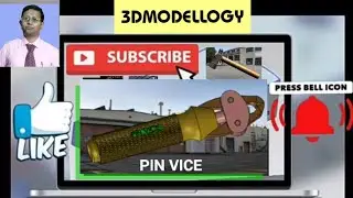 Pin Vise|3D Model|Solidworks Tutorial