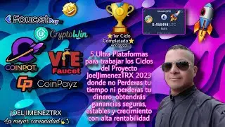 5 Ultra Plataformas donde no perderas tu tiempo ni perderas tu dinero Proyecto JoelJimenezTRX 2023