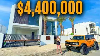 Inside $4,400,000 Custom-built Dream Villa Jumeirah Park Dubai with see-through Pool!